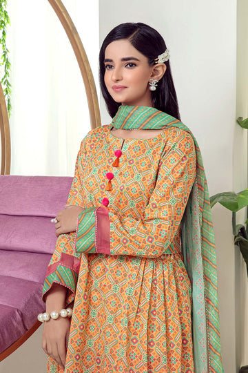 Bonanza Satrangi Nectarine B Sst223p03b Summer Collection 2022 Online Shopping